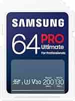 Amazon | Samsung PRO Ultimate SDカード 64GB SDXC UHS-1 U3